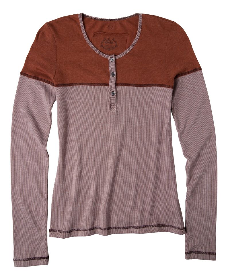 Womens Prana Pippa Top Long Sleeve Non-Technical Tops