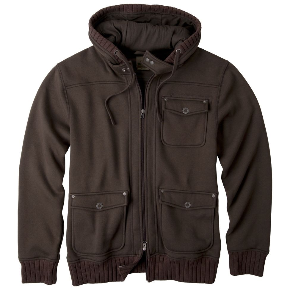 Mens Prana Profile Hoody Warm-Up Hooded Jackets