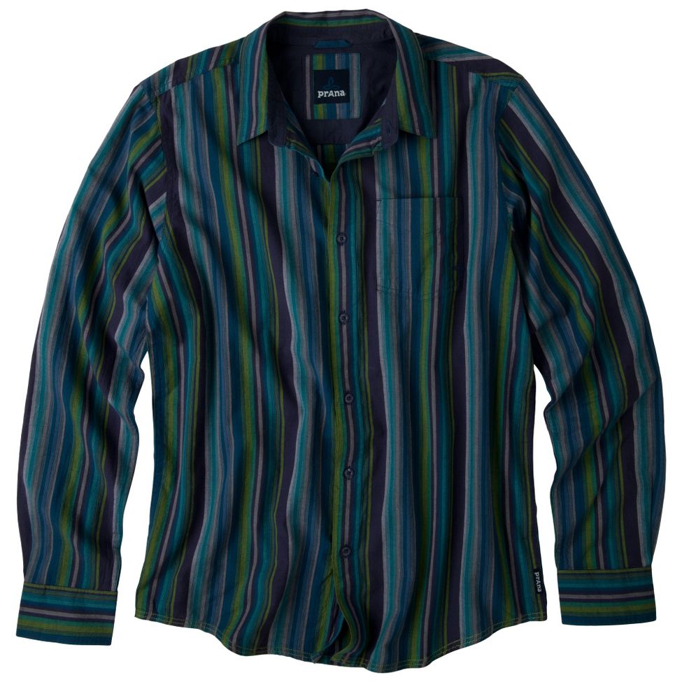 Mens Prana Sonora Woven Long Sleeve Non-Technical Tops