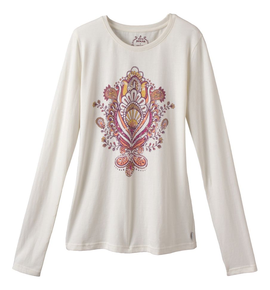 Womens Prana Soul Tee Long Sleeve Non-Technical Tops