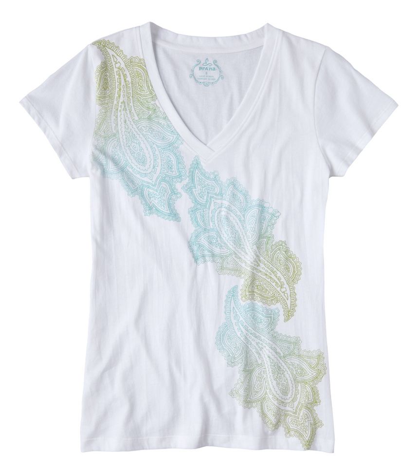 Womens Prana Spirit Tee Short Sleeve Non-Technical Tops