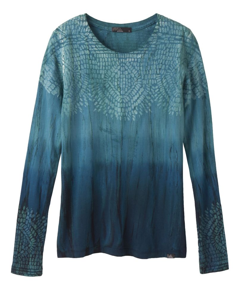 Womens Prana Sublime Tee Long Sleeve Non-Technical Tops