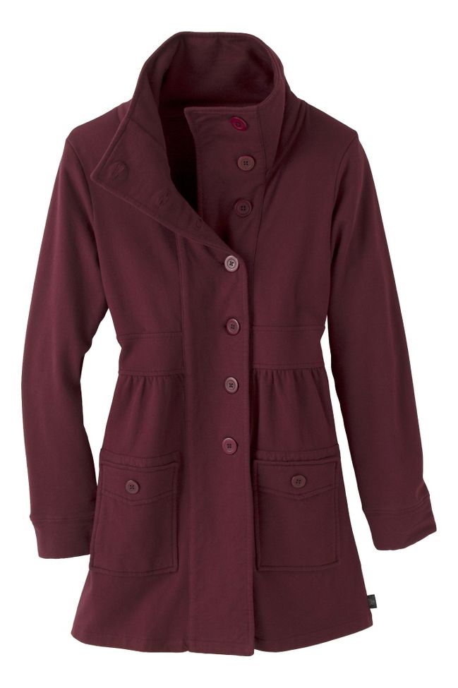 Womens Prana Sylvie Warm-Up Unhooded Jackets