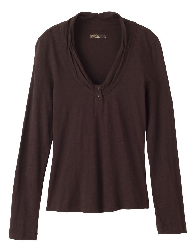 Womens Prana Vanessa Long Sleeve Non-Technical Tops