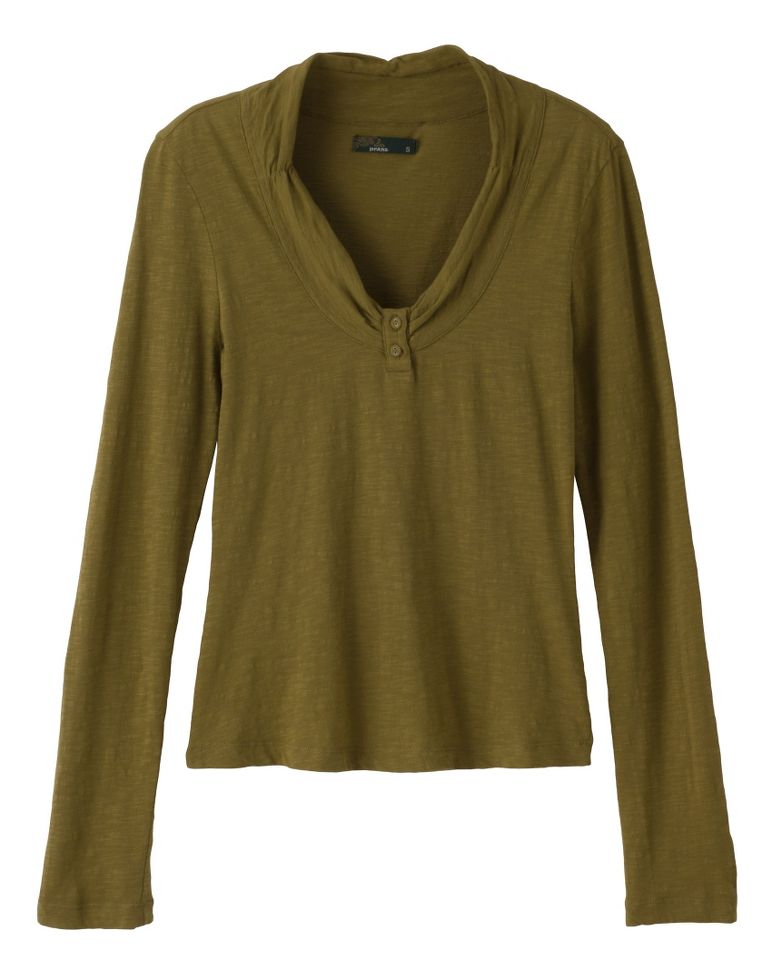 Womens Prana Vanessa Long Sleeve Non-Technical Tops
