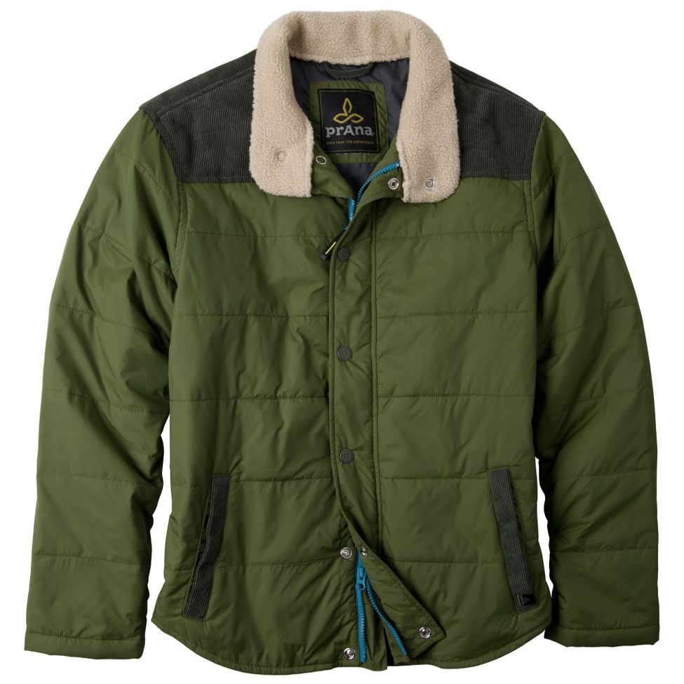 Mens Prana Waylen Warm-Up Unhooded Jackets