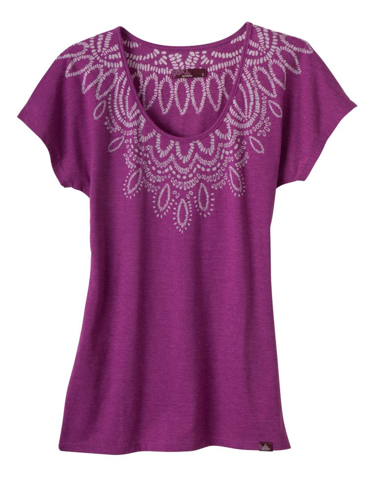 Womens Prana Chelsea Short Sleeve Non-Technical Tops
