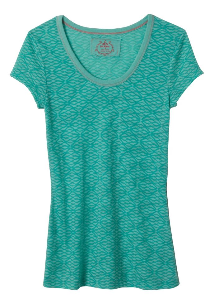 Womens Prana Ally Short Sleeve Non-Technical Tops