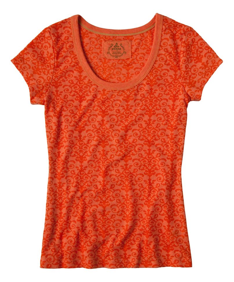 Womens Prana Ally Short Sleeve Non-Technical Tops
