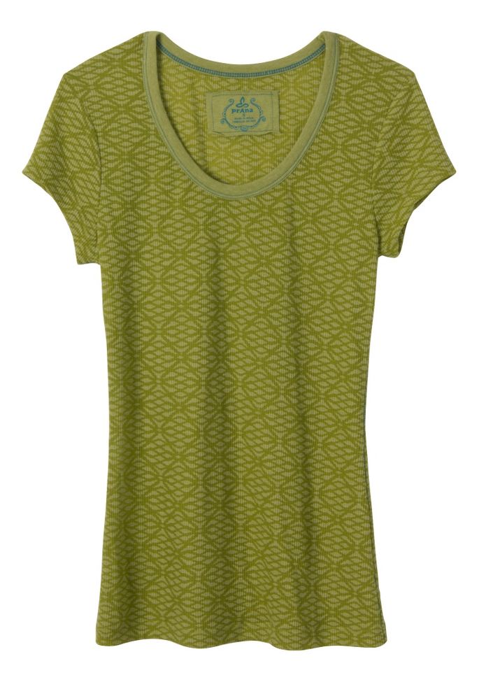 Womens Prana Ally Short Sleeve Non-Technical Tops