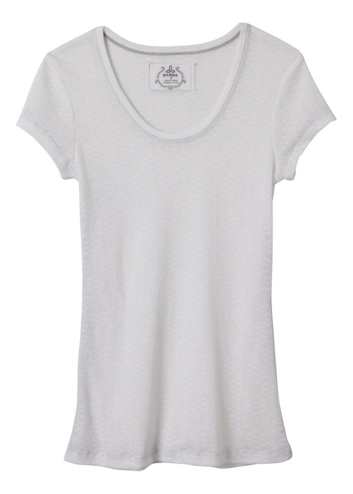Womens Prana Ally Short Sleeve Non-Technical Tops