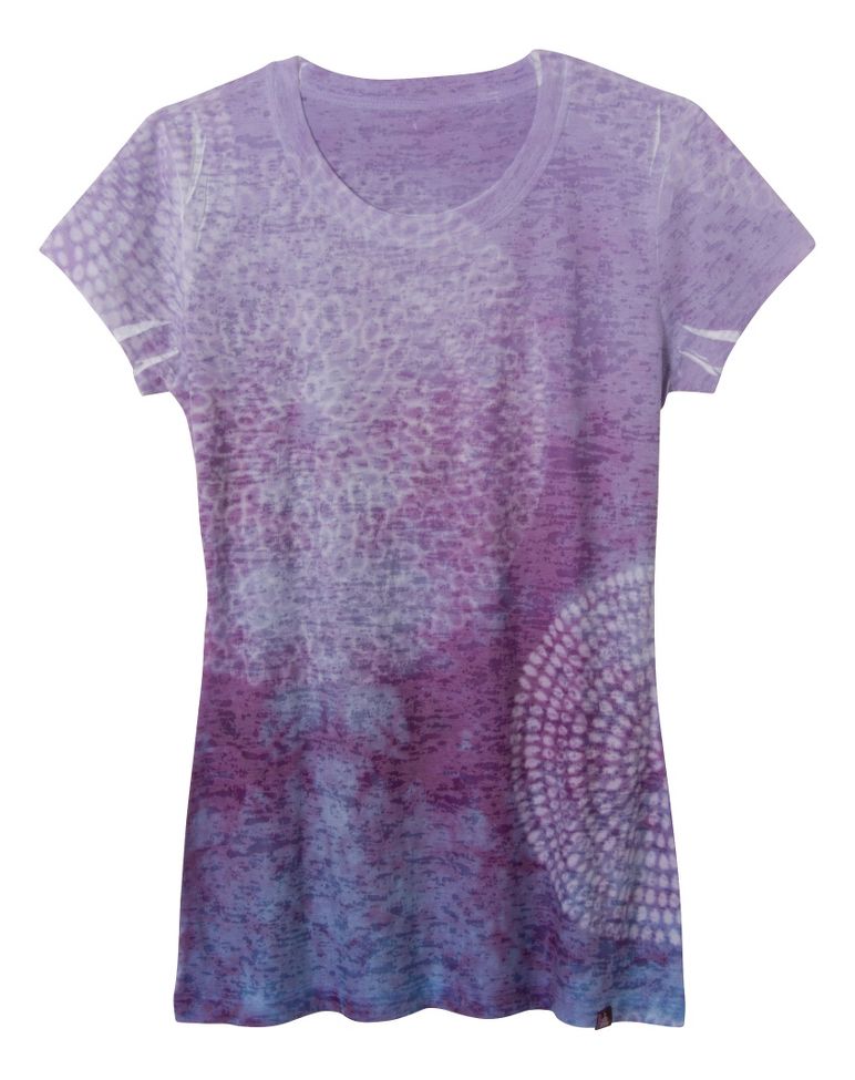 Womens Prana Spiral Tee Short Sleeve Non-Technical Tops