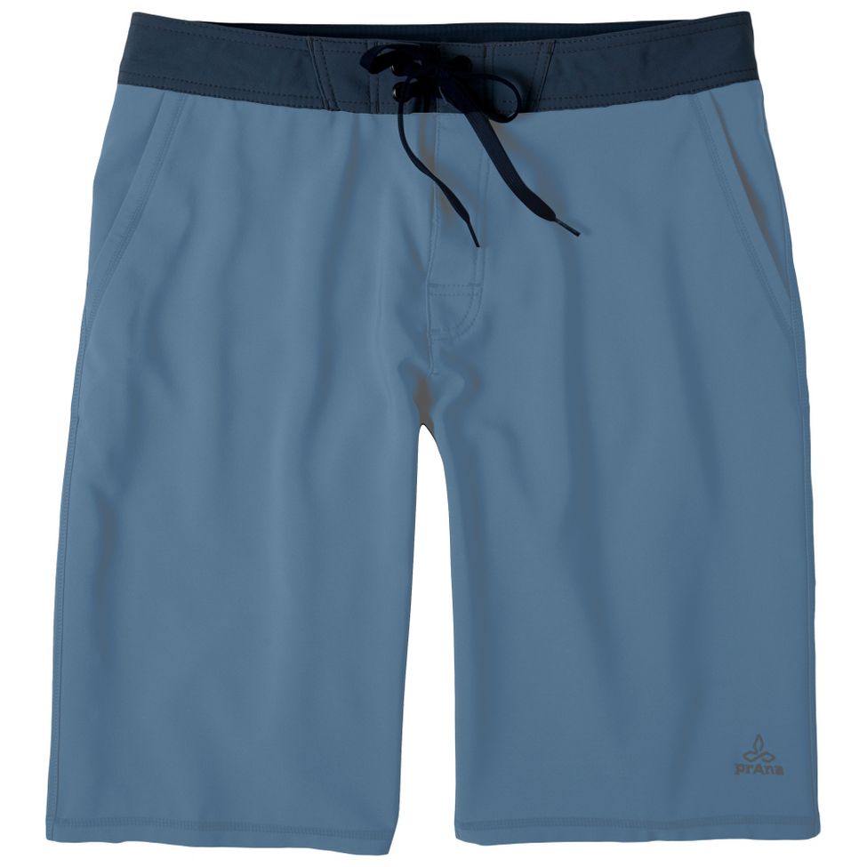 Mens Prana Linear Lined Shorts