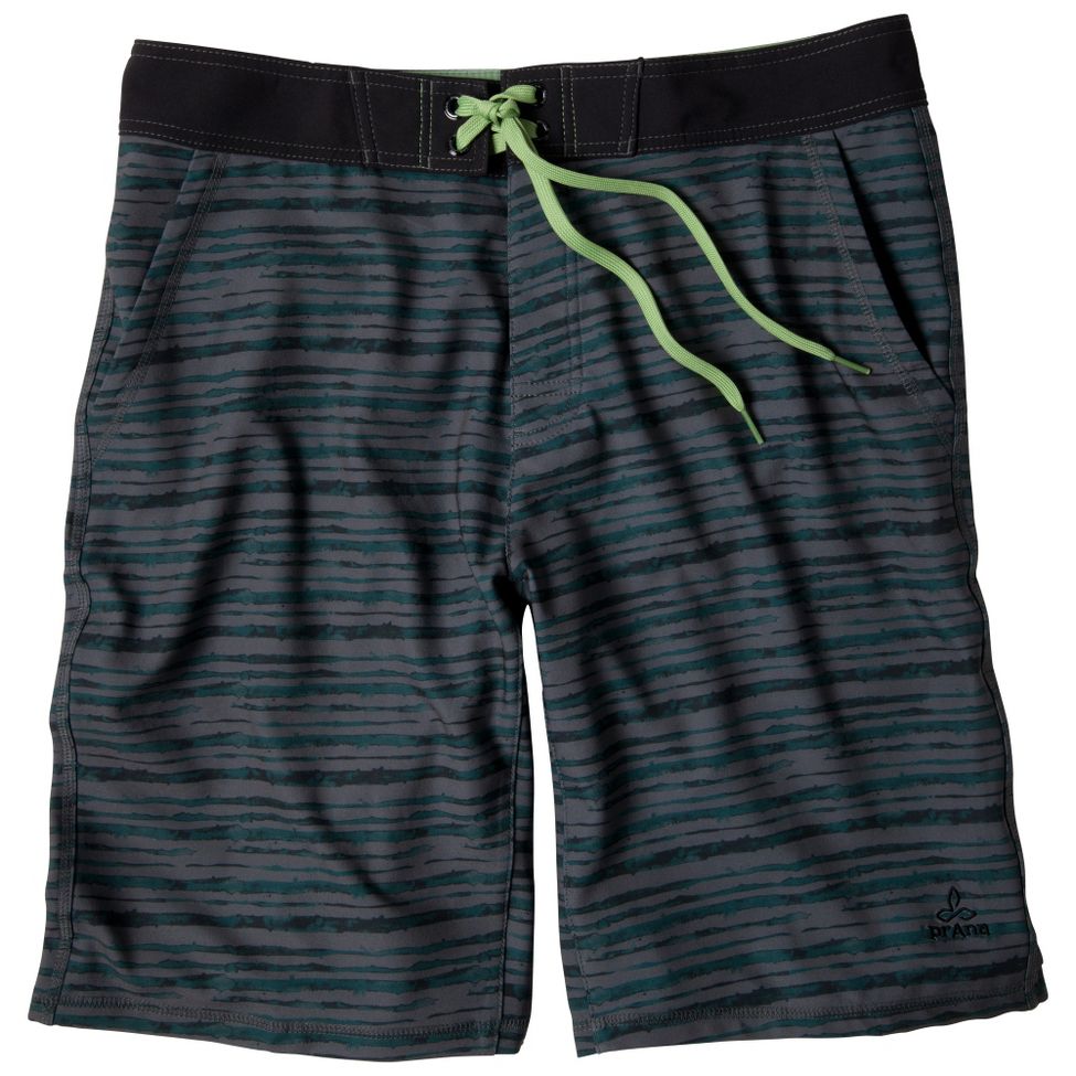 Mens Prana Linear Lined Shorts