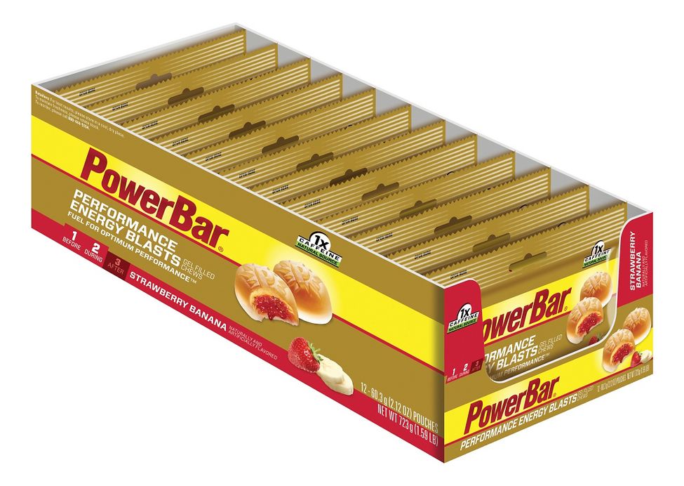 Powerfood Performance Energy Gel Blasts 12 pk Nutrition