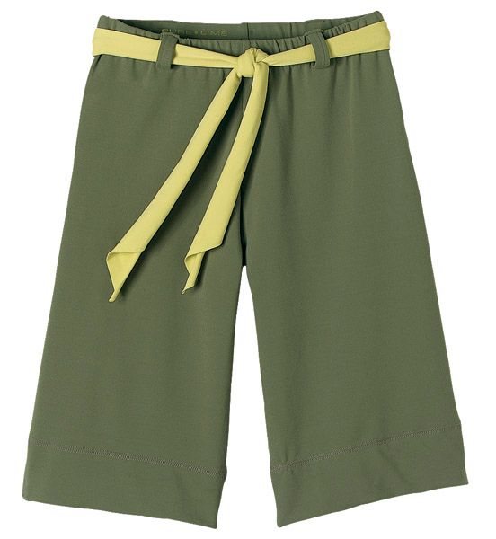 Womens Pure Lime Bermuda Unlined Short