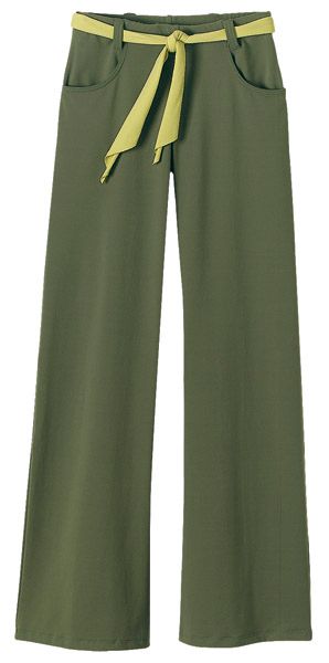 Womens Pure Lime Wide Bootleg Tight Womens Pure Lime Wide Bootleg Tight