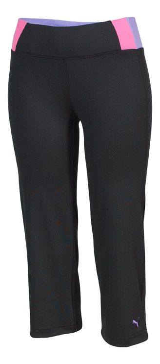Womens Puma Color Block Capri Tights