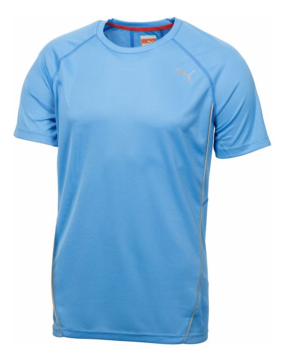 Mens PUMA T Shirt Short Sleeve Technical Tops