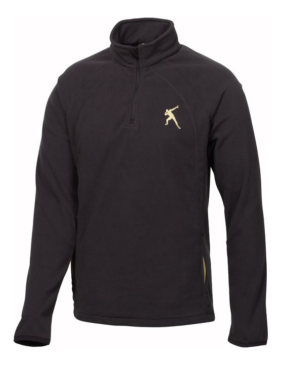 Mens Puma Bolt Essential 1/2 Zip Long Sleeve Technical Tops