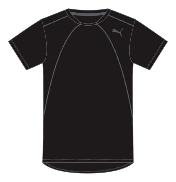 Mens Puma Multi Poly Tee Short Sleeve Technical Tops