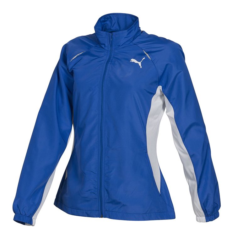 Womens Puma TB Running Warmup Jackets