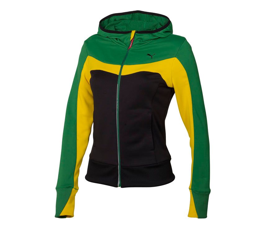 Womens Puma Faas Hooded Running Jackets
