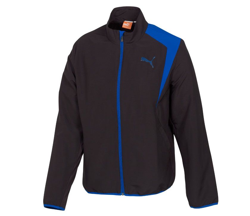 Mens Puma Woven Track Warm-Up Unhooded Jackets