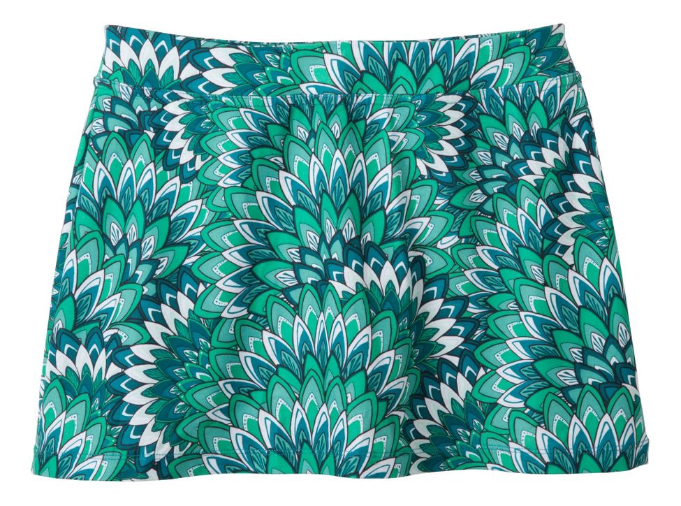Womens Prana Sugar Printed Mini Skirt Skort Fitness Skirts
