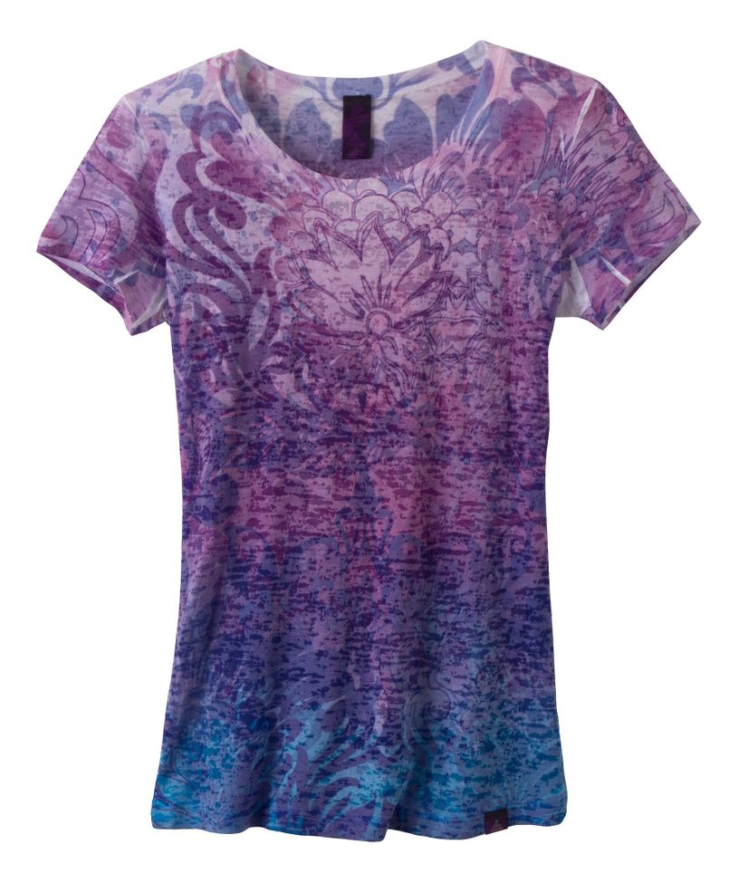 Womens Prana Lotus Top Short Sleeve Non-Technical Tops