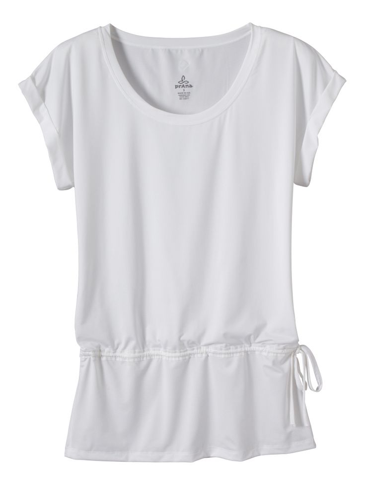 Womens Prana Ella Tunic Top Short Sleeve Technical Tops