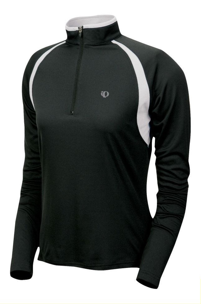 Womens Pearl Izumi Long Sleeve InfiniT 1/2 Zip Technical Tops