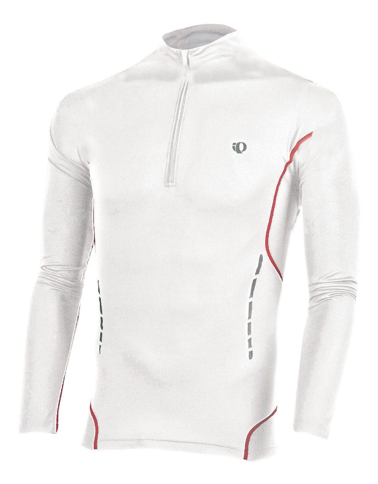 Mens Pearl Izumi Long Sleeve Fly Half Zip Technical Tops