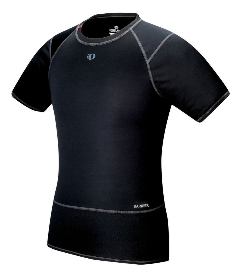 Mens Pearl Izumi Barrier Short Sleeve Baselayer Technical Tops