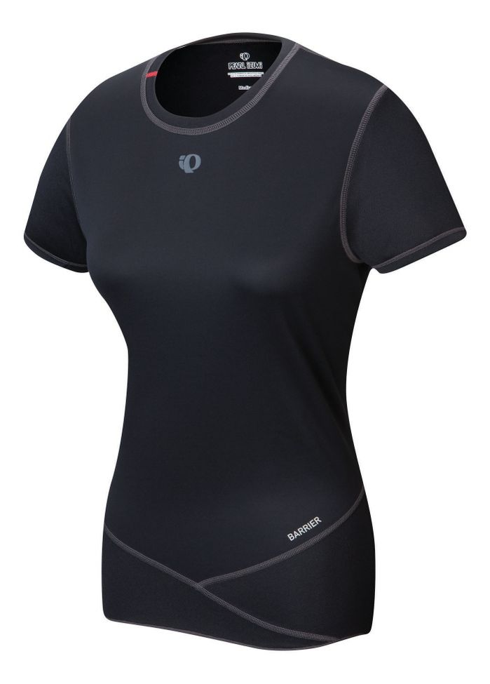 Womens Pearl Izumi Barrier Short Sleeve Baselayer Technical Tops