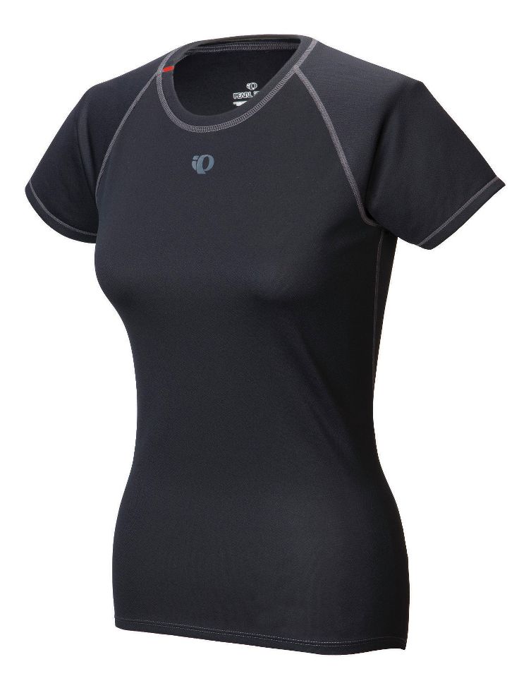 Womens Pearl Izumi Transfer Short Sleeve Baselayer Short Sleeve Technical Tops