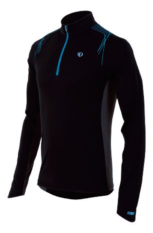 Mens Pearl Izumi Infinity In-R-Cool LS Long Sleeve 1/2 Zip Technical Tops