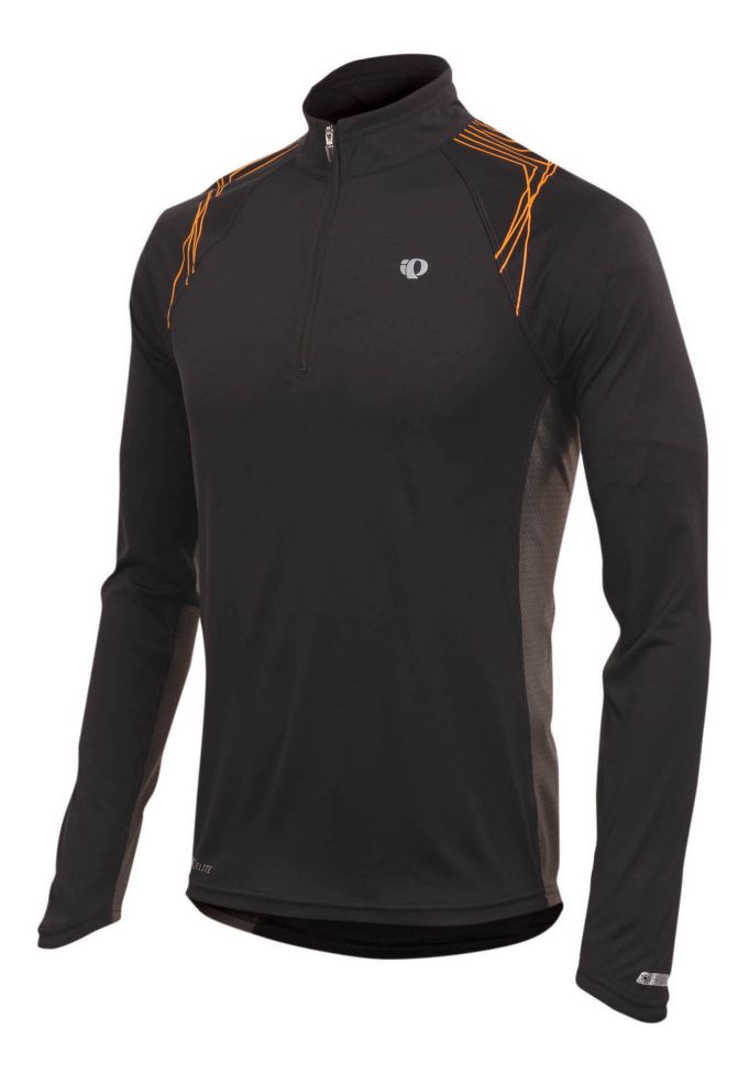 Mens Pearl Izumi Infinity In-R-Cool LS Long Sleeve 1/2 Zip Technical Tops
