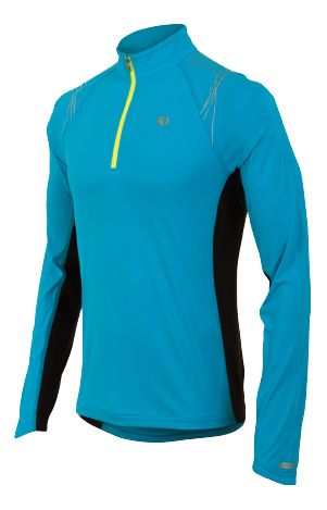 Mens Pearl Izumi Infinity In-R-Cool LS Long Sleeve 1/2 Zip Technical Tops