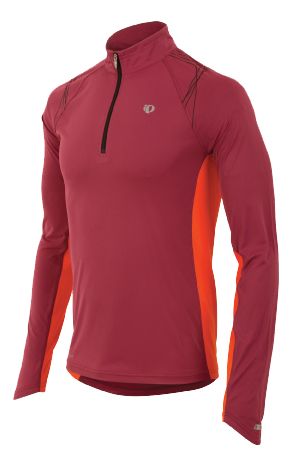 Mens Pearl Izumi Infinity In-R-Cool LS Long Sleeve 1/2 Zip Technical Tops