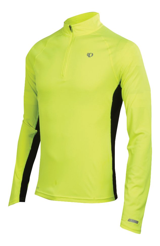 Mens Pearl Izumi Infinity In-R-Cool LS Long Sleeve 1/2 Zip Technical Tops