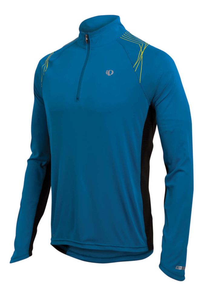 Mens Pearl Izumi Infinity In-R-Cool LS Long Sleeve 1/2 Zip Technical Tops