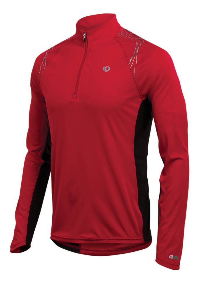 Mens Pearl Izumi Infinity In-R-Cool LS Long Sleeve 1/2 Zip Technical Tops