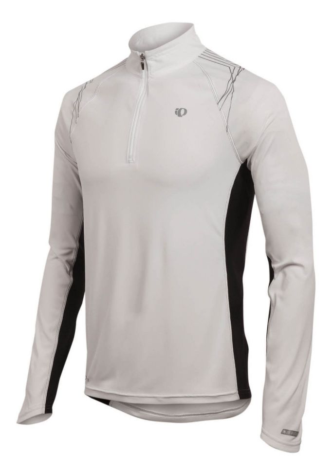 Mens Pearl Izumi Infinity In-R-Cool LS Long Sleeve 1/2 Zip Technical Tops