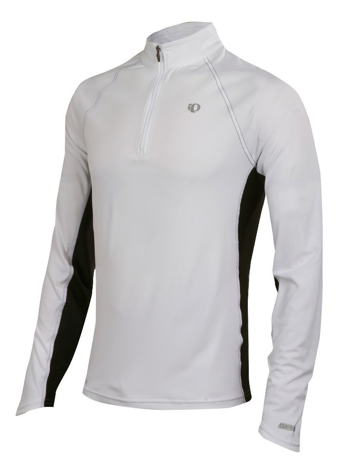 Mens Pearl Izumi Infinity In-R-Cool LS Long Sleeve 1/2 Zip Technical Tops