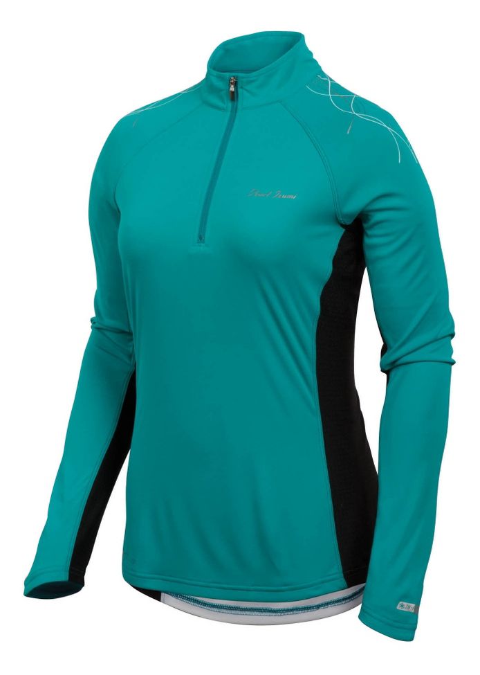 Womens Pearl Izumi Infinity In-R-Cool Long Sleeve 1/2 Zip Technical Tops