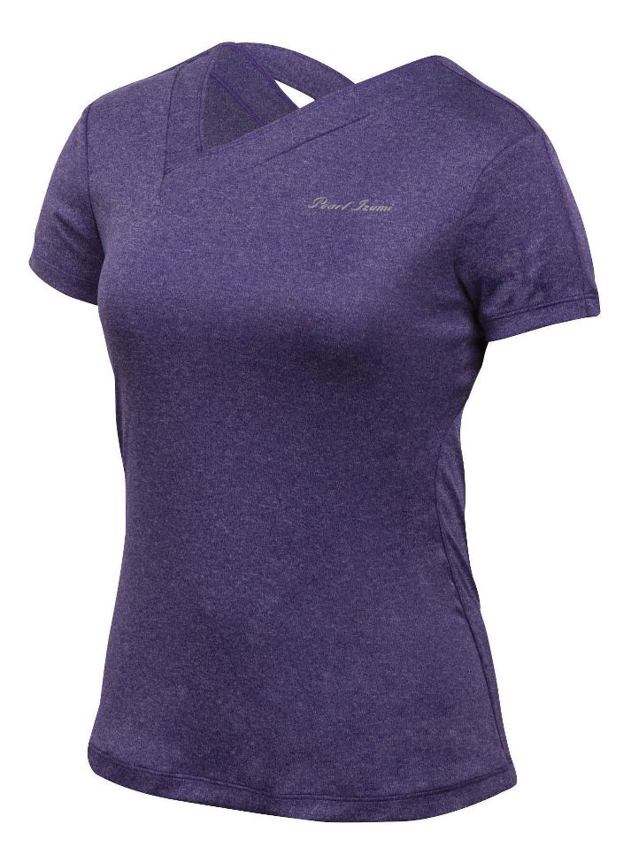 Womens Pearl Izumi Aurora SS Short Sleeve Technical Tops