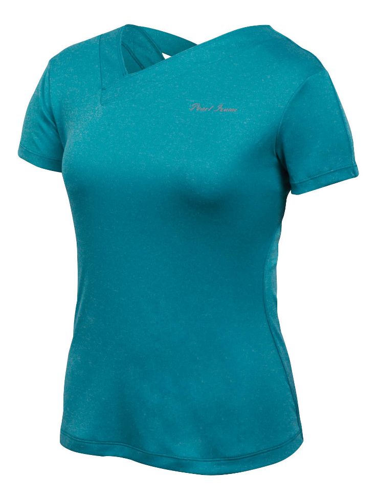 Womens Pearl Izumi Aurora SS Short Sleeve Technical Tops