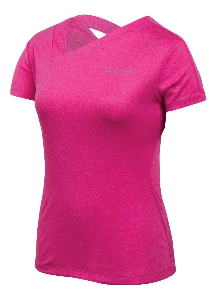 Womens Pearl Izumi Aurora SS Short Sleeve Technical Tops