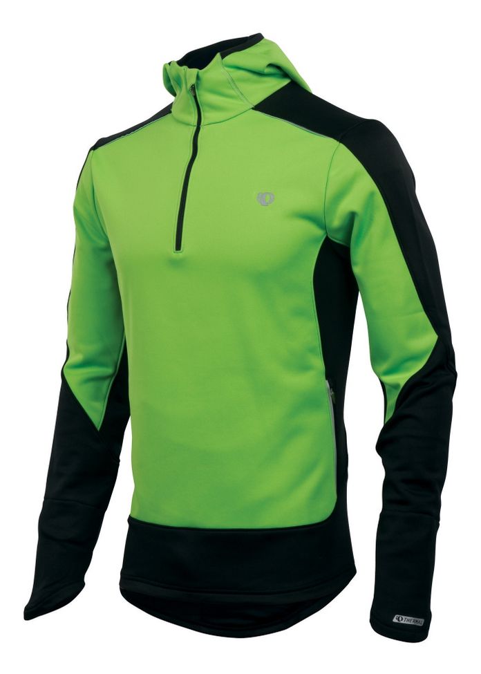 Mens Pearl Izumi Infinity Windblocking Hoody Long Sleeve 1/2 Zip Technical Tops